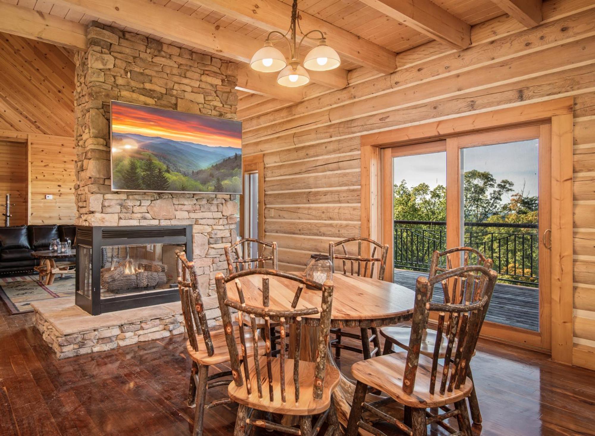 Tanglewood Mountain Lodge By Stony Brook Cabins セバービル エクステリア 写真