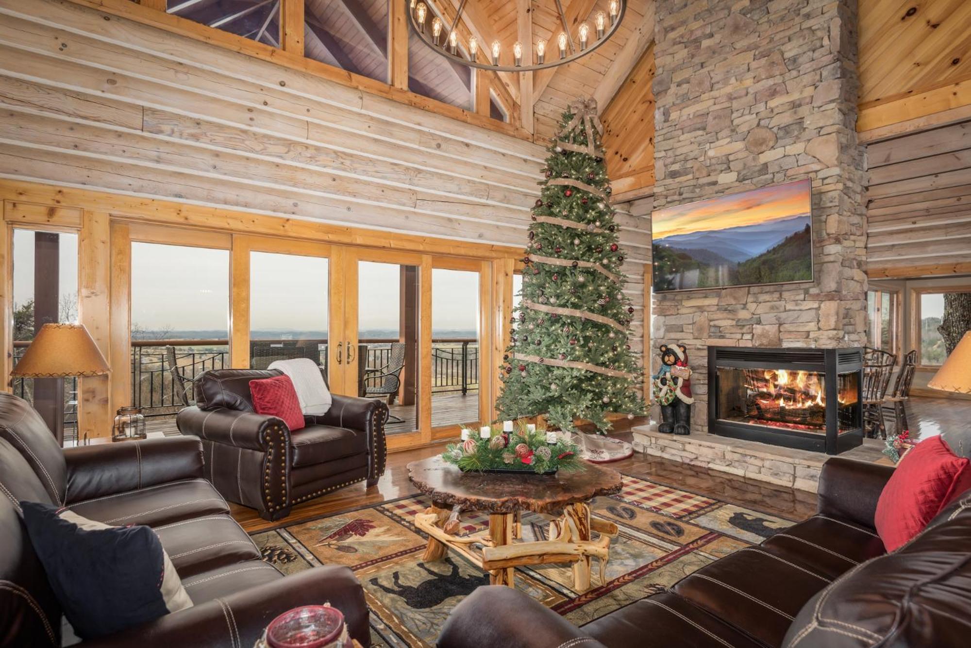 Tanglewood Mountain Lodge By Stony Brook Cabins セバービル エクステリア 写真