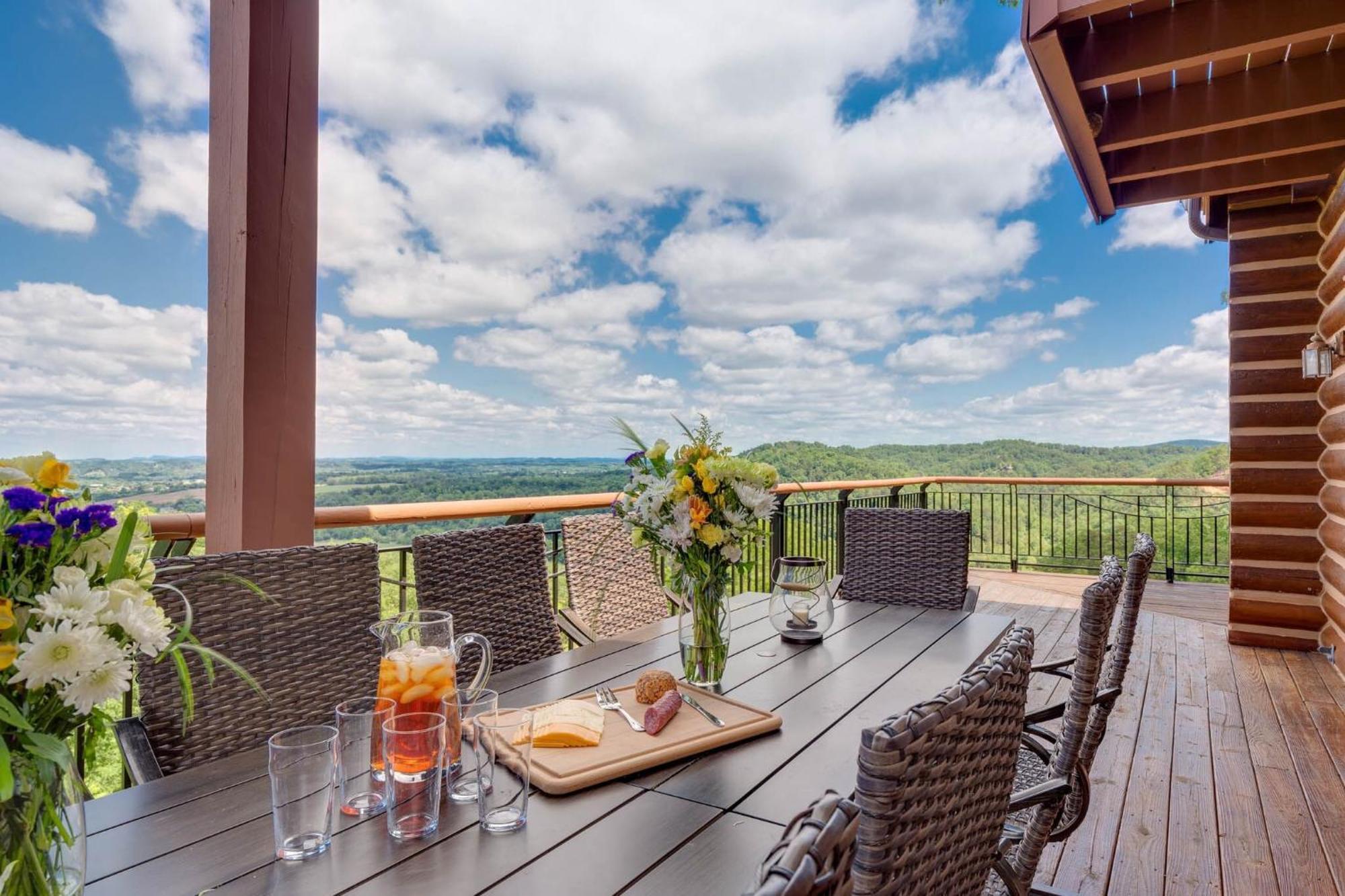 Tanglewood Mountain Lodge By Stony Brook Cabins セバービル エクステリア 写真