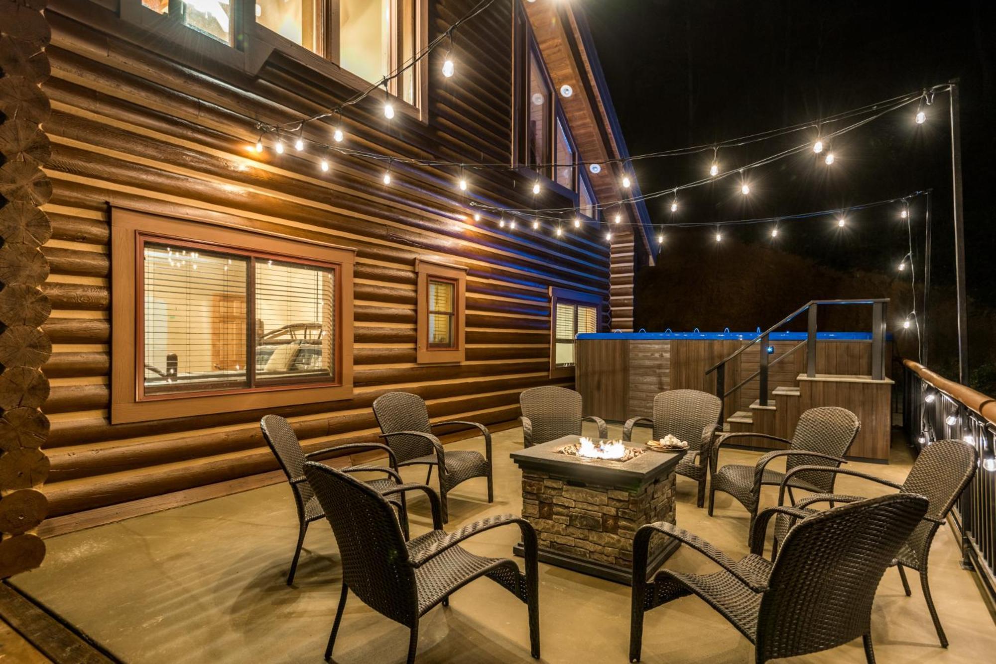 Tanglewood Mountain Lodge By Stony Brook Cabins セバービル エクステリア 写真